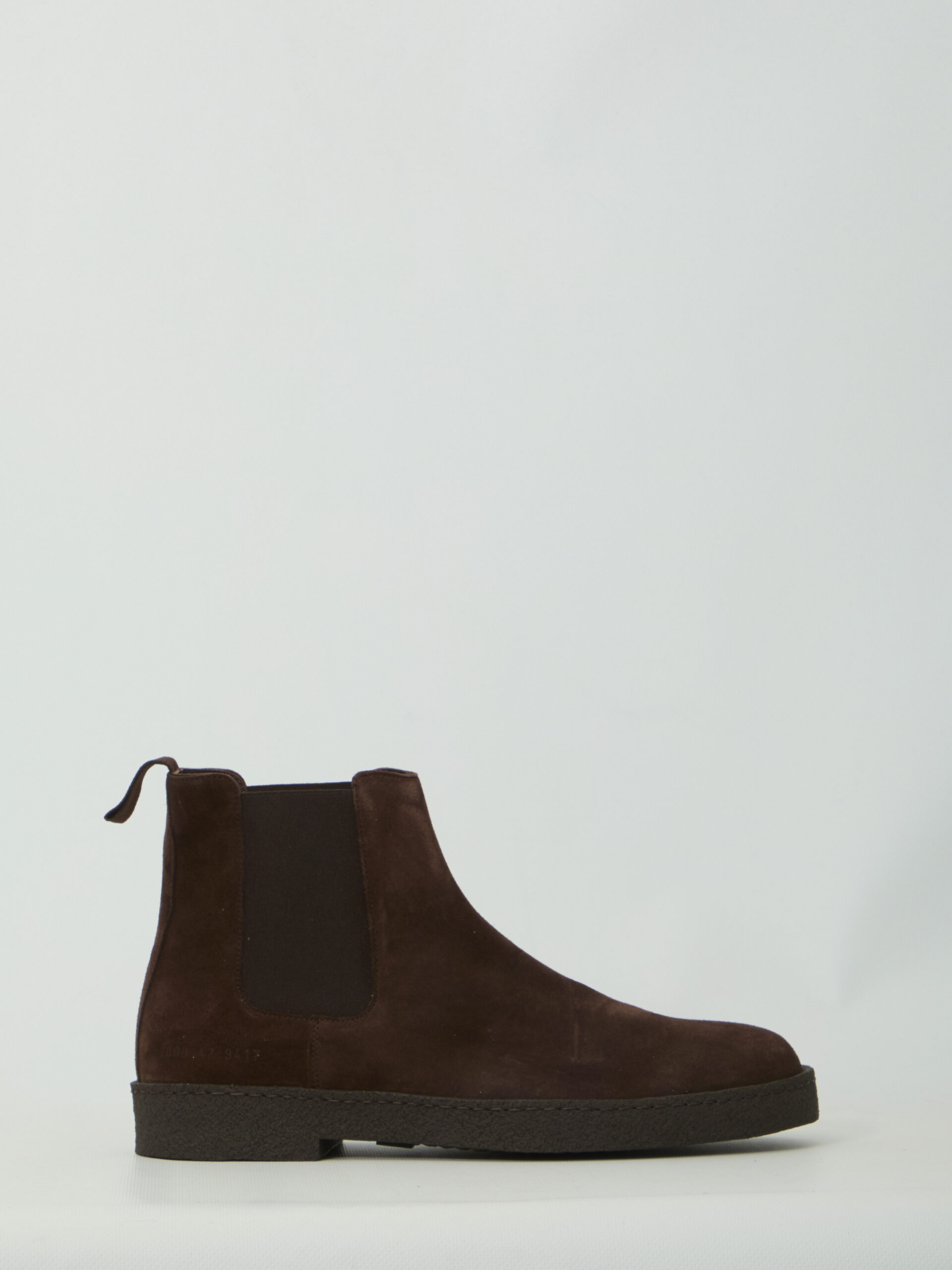 Common Projects Dark brown suede Chelsea boots