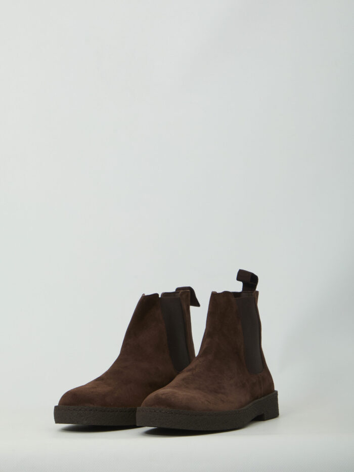 Common Projects Dark brown suede Chelsea boots
