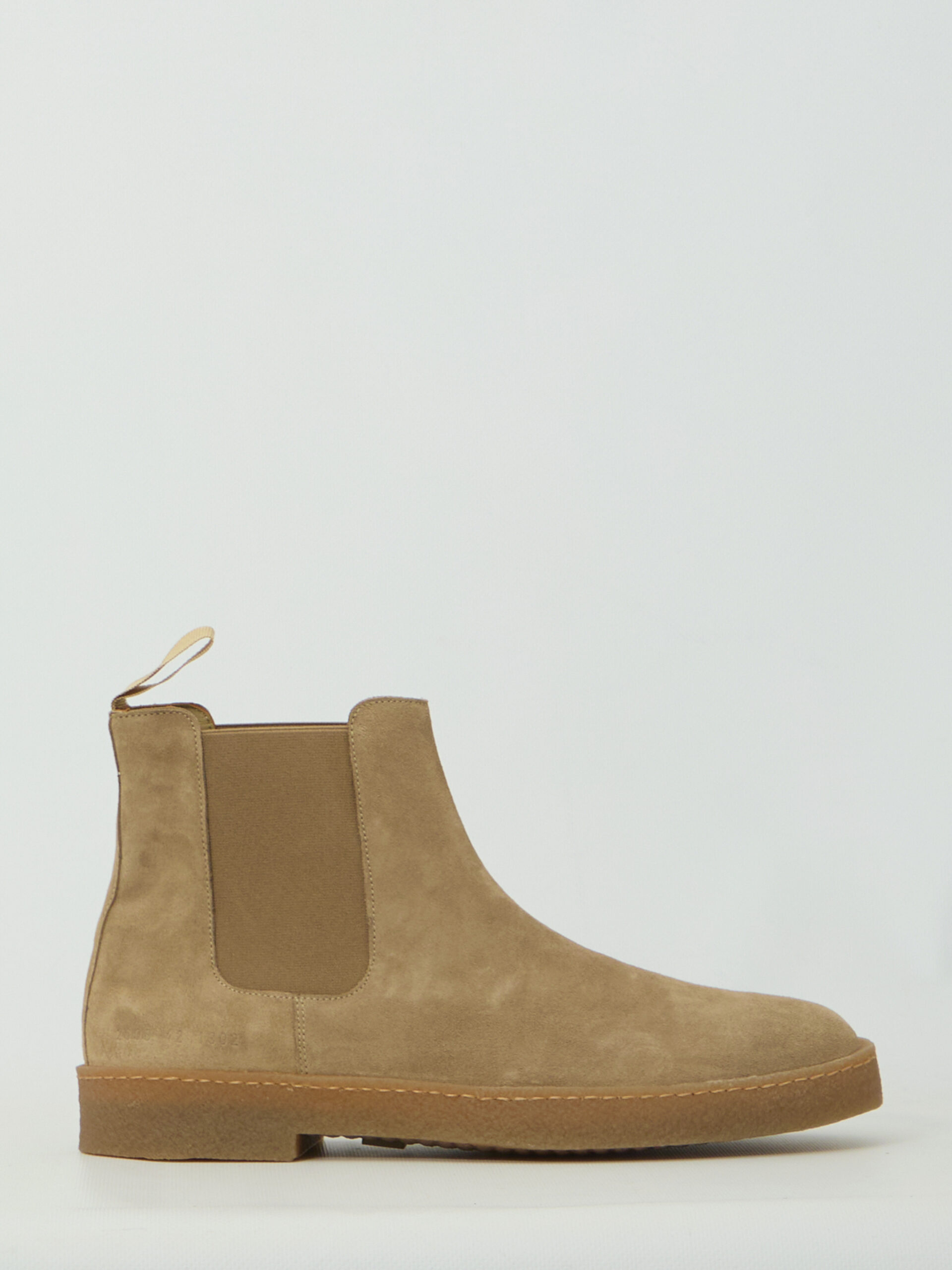 Common Projects Beige suede Chelsea boots