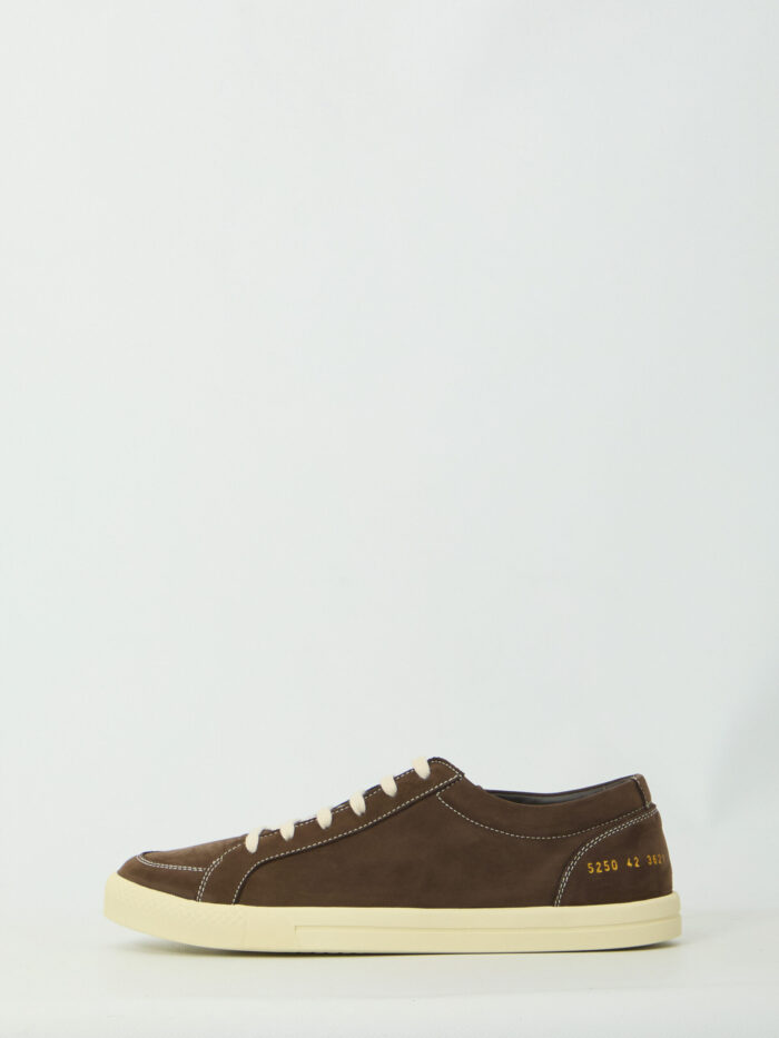 Common Projects Black nubuck Premium Skate sneakers