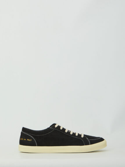 Common Projects Black nubuck Premium Skate sneakers