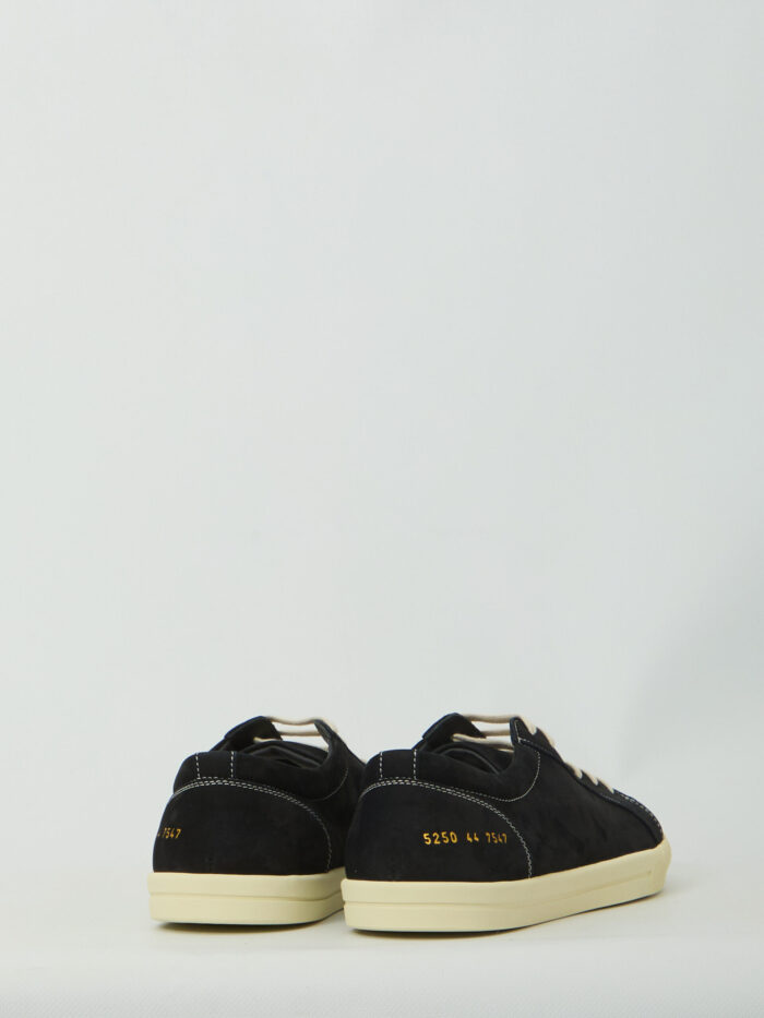Common Projects Black nubuck Premium Skate sneakers