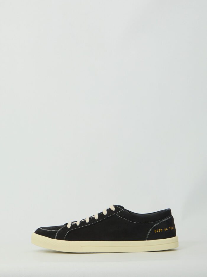 Common Projects Black nubuck Premium Skate sneakers