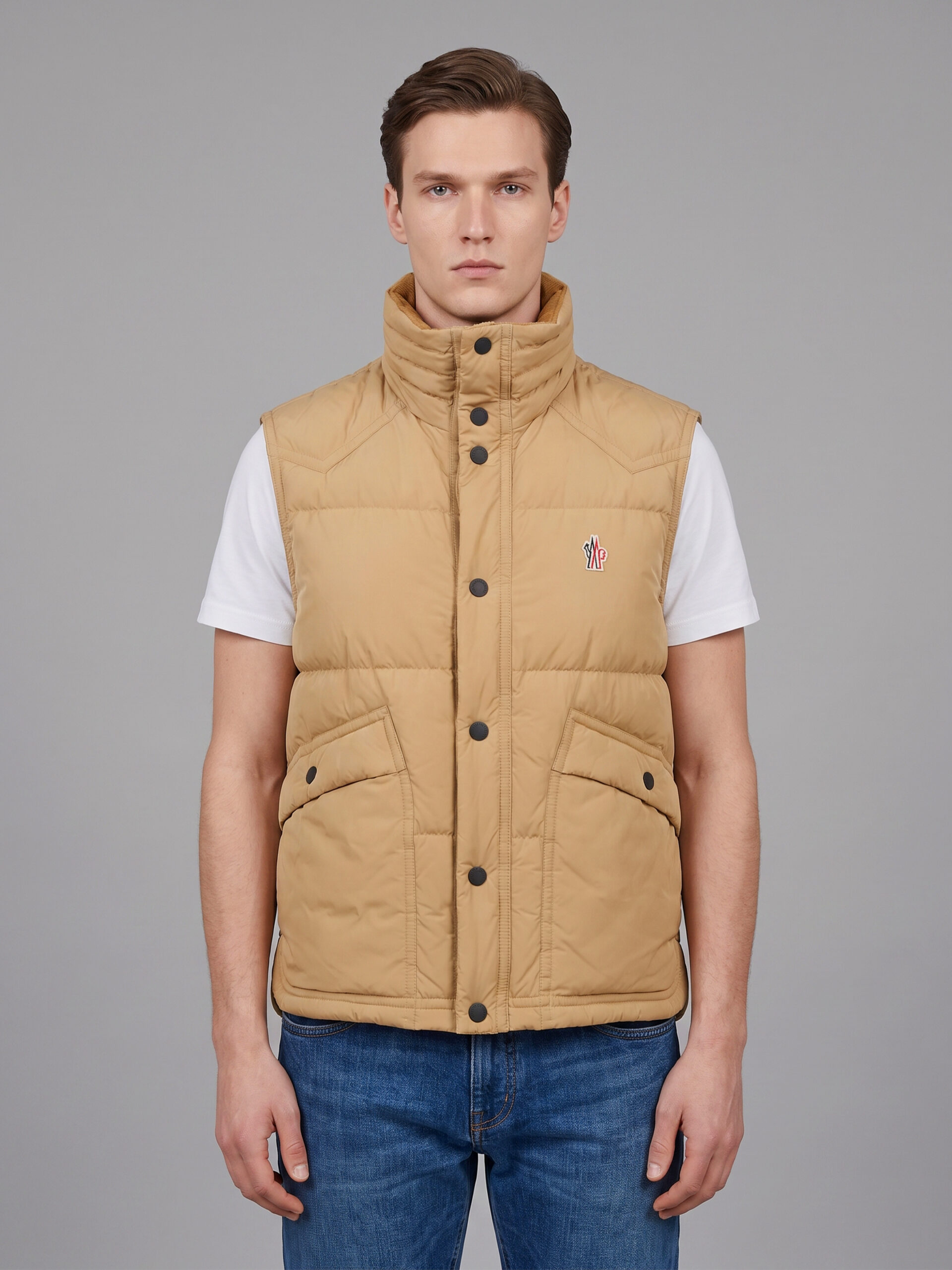 Moncler Grenoble Evans feather-padded vest