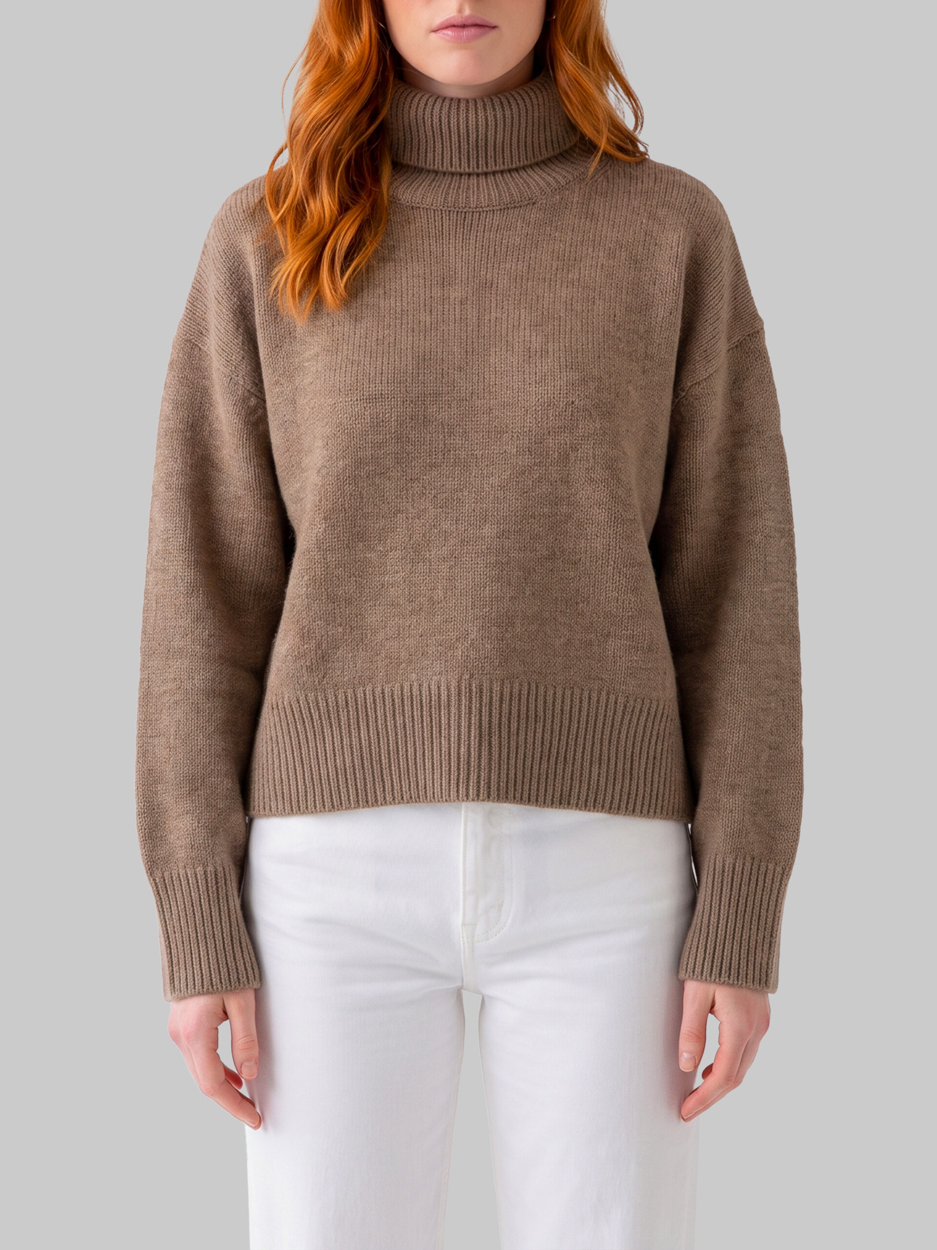 Loulou De Saison Nutmeg Jonah turtleneck sweater