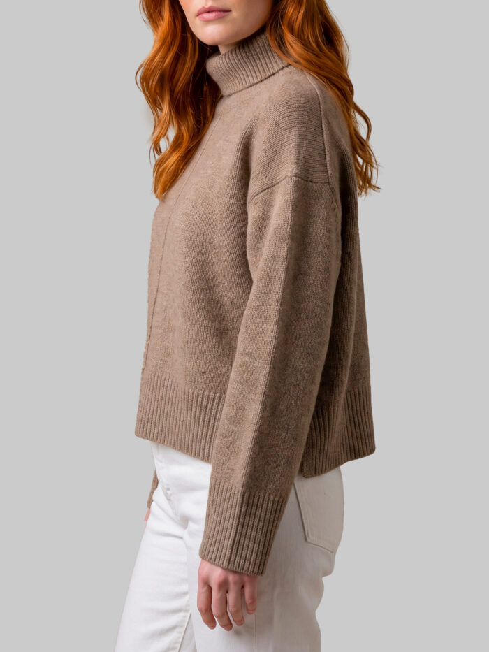 Loulou De Saison Nutmeg Jonah turtleneck sweater