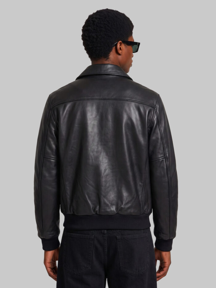 Schott Nyc Black aviator bomber