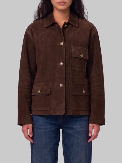 Arma Rosia Gritty suede jacket