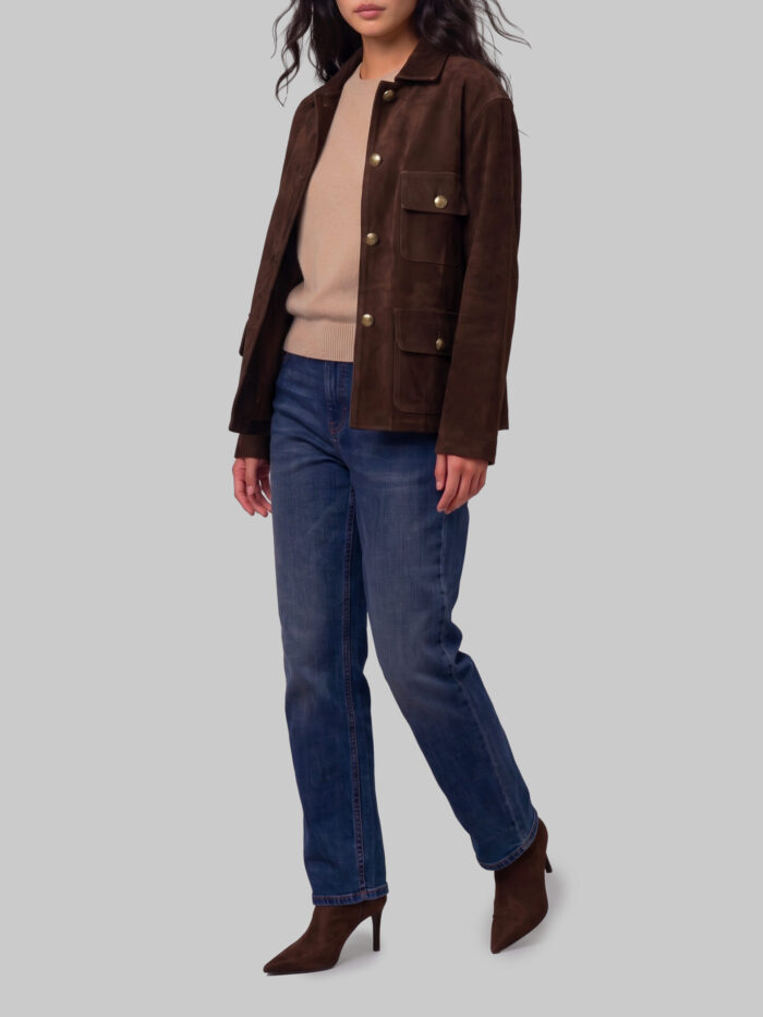 Arma Rosia Gritty suede jacket