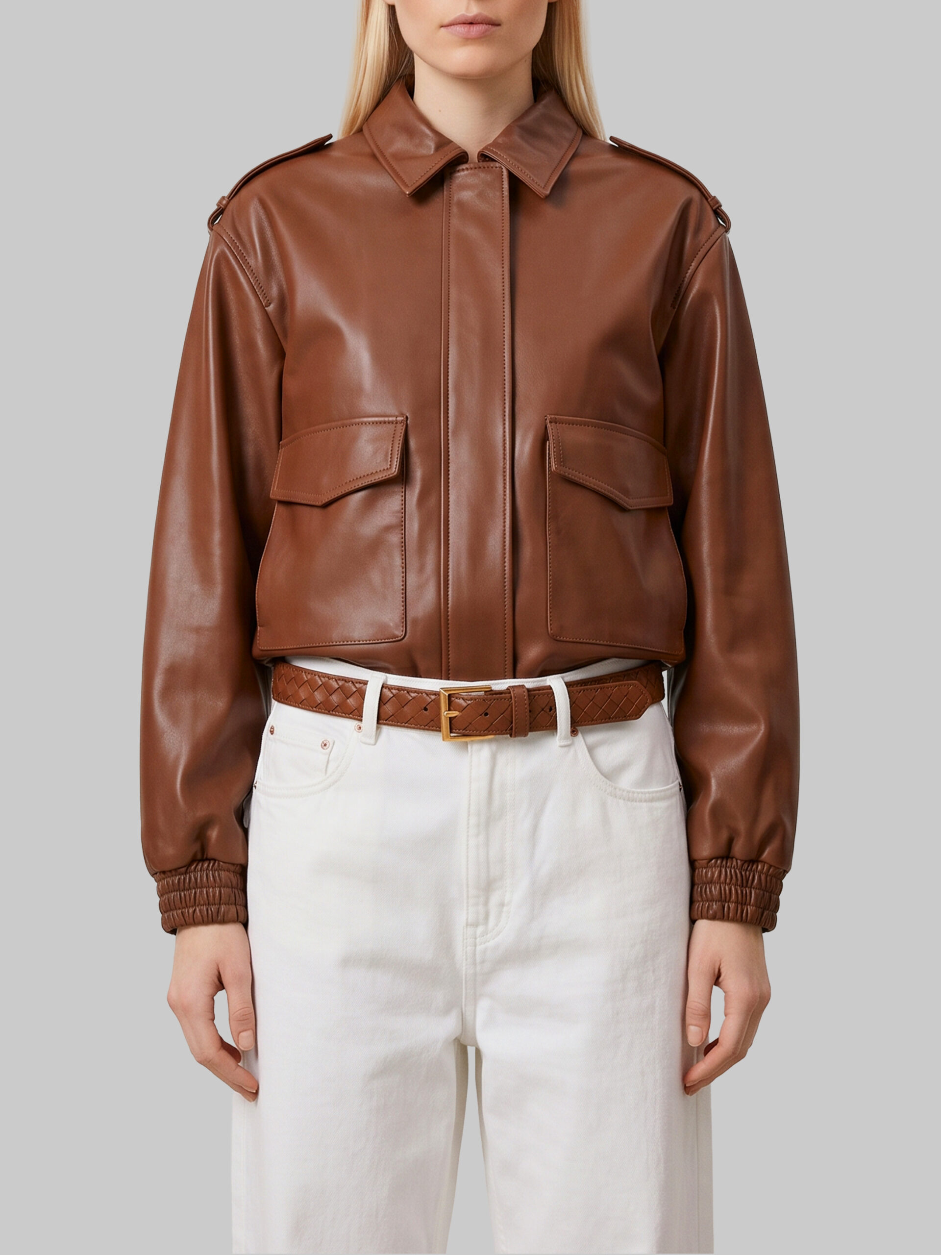 Arma Dark copper Astra bomber jacket