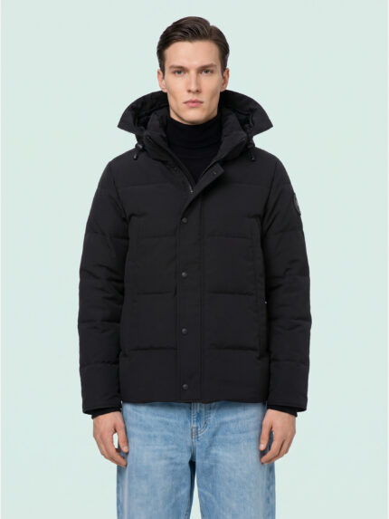 Canada Goose Wyndham parka black disc