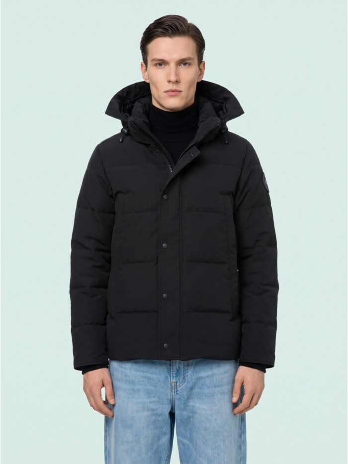 canada goose wyndham parka black disc Canada Goose Wyndham parka black disc