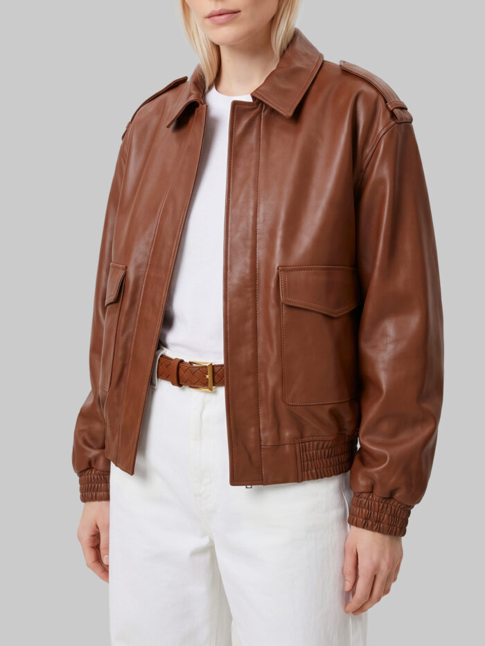 Arma Dark copper Astra bomber jacket