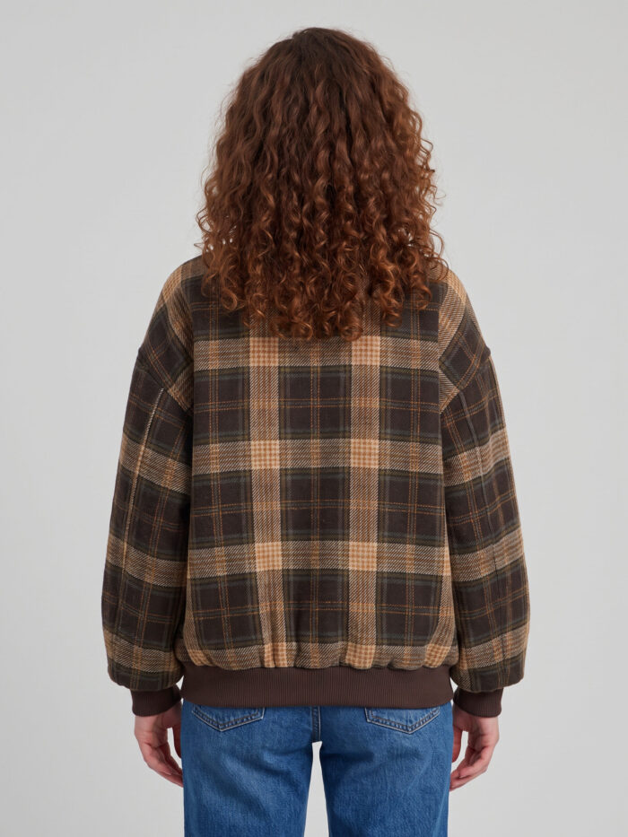 Sutton New York Check bomber jacket