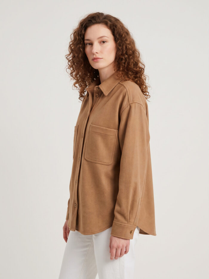 Max Mara Ladino jacket in camel and virgin wool