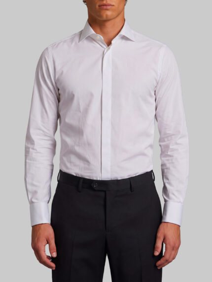 Borriello Marechiaro shirt witth cuffs for cufflinks
