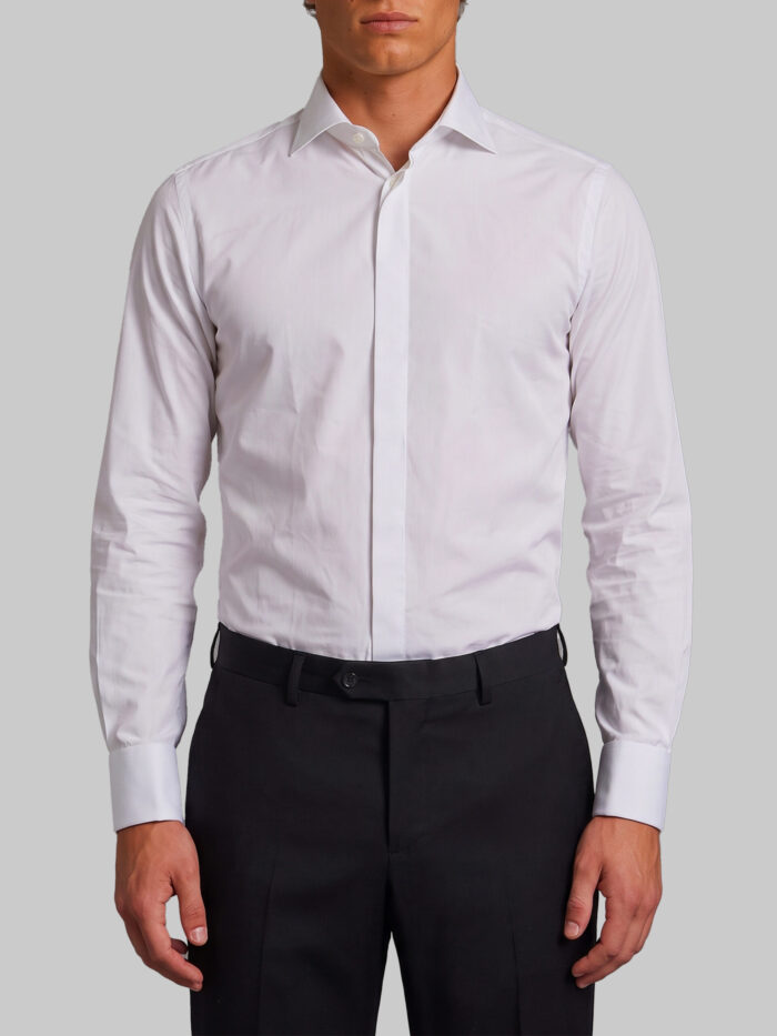 Borriello Marechiaro shirt witth cuffs for cufflinks