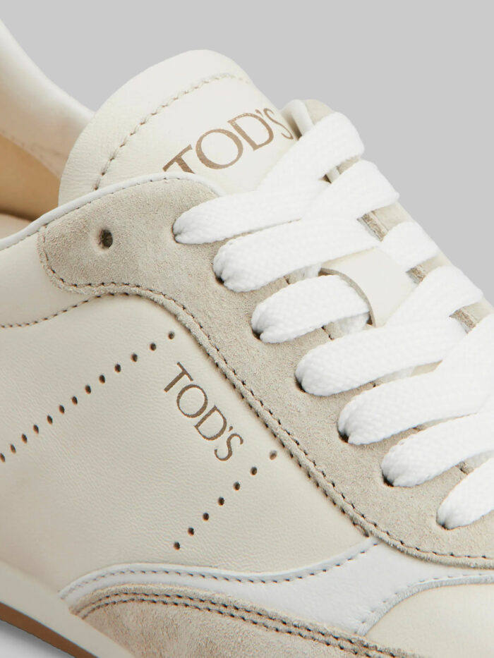 Tod's Sneakers in smooth leather and suede
