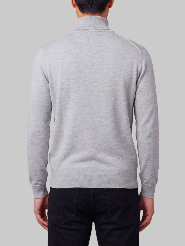 John Smedley Cherwell jumper in Nimbus grey