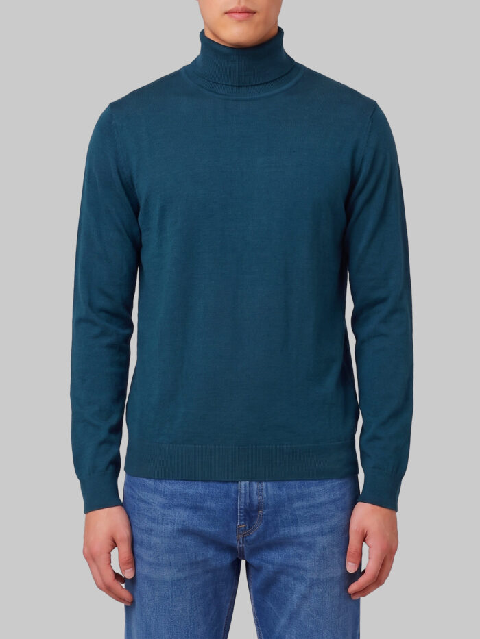John Smedley Cherwell jumper in Richardson green