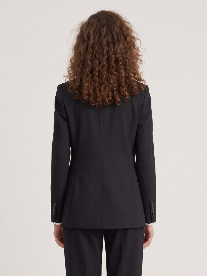 Sutton New York Single-breasted jacket in stretch canvas