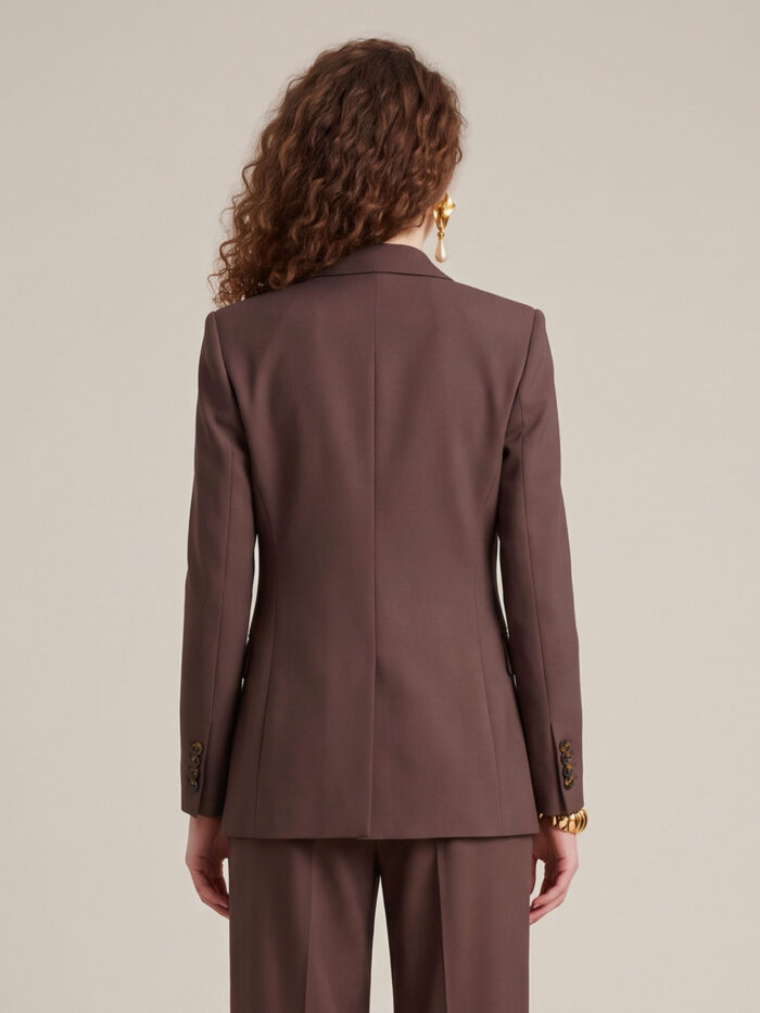 Sutton New York Single-breasted jacket in stretch canvas