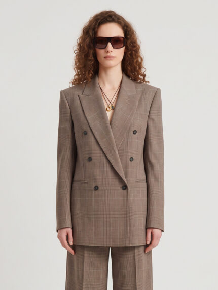 The Frankie Shop Structured Monterey blazer in wool