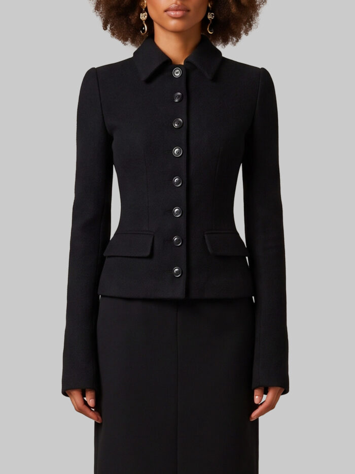 dolce&gabbana single breasted wool jacket Dolce&gabbana Single-breasted wool jacket