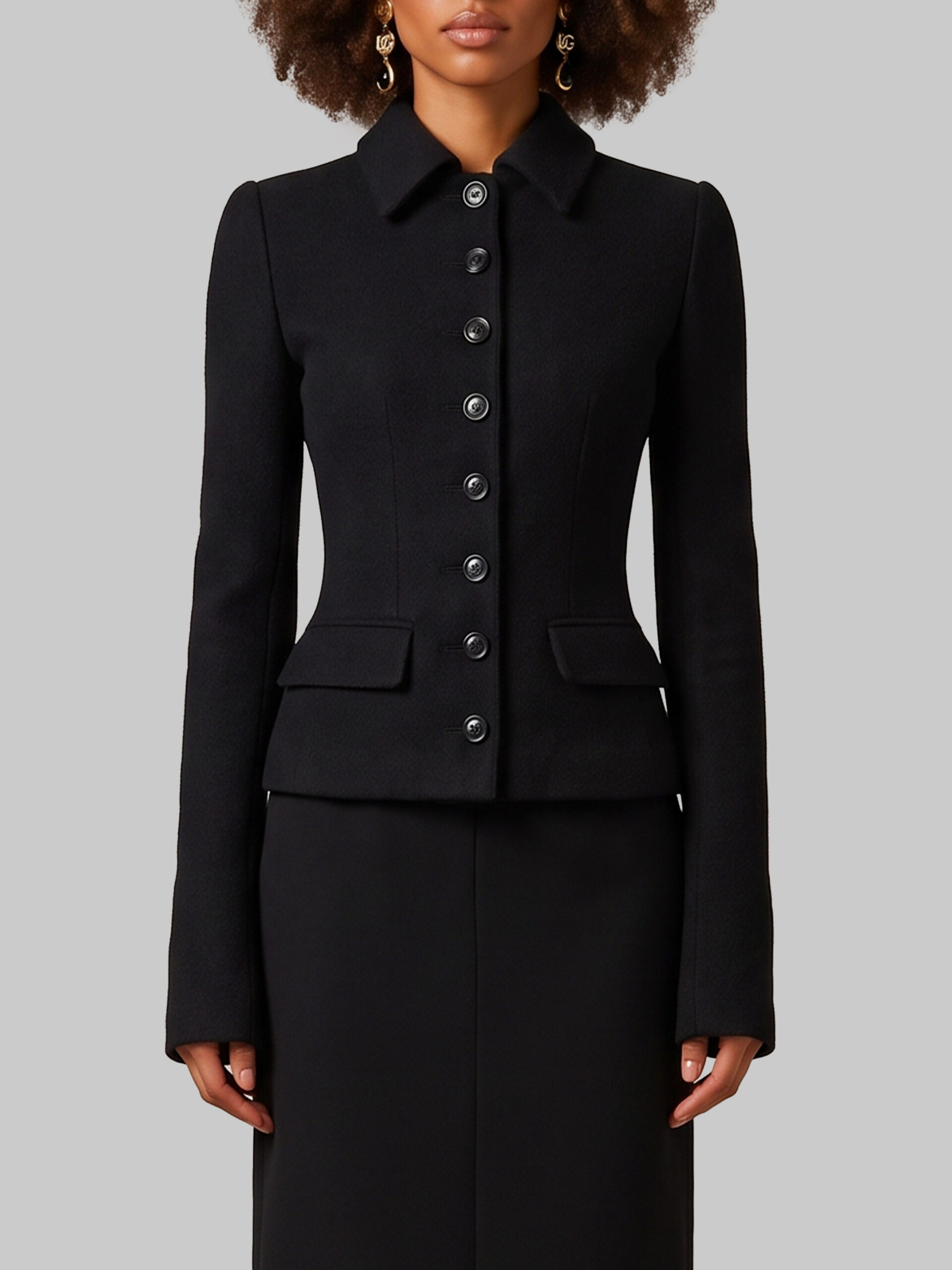 Dolce&gabbana Single-breasted wool jacket