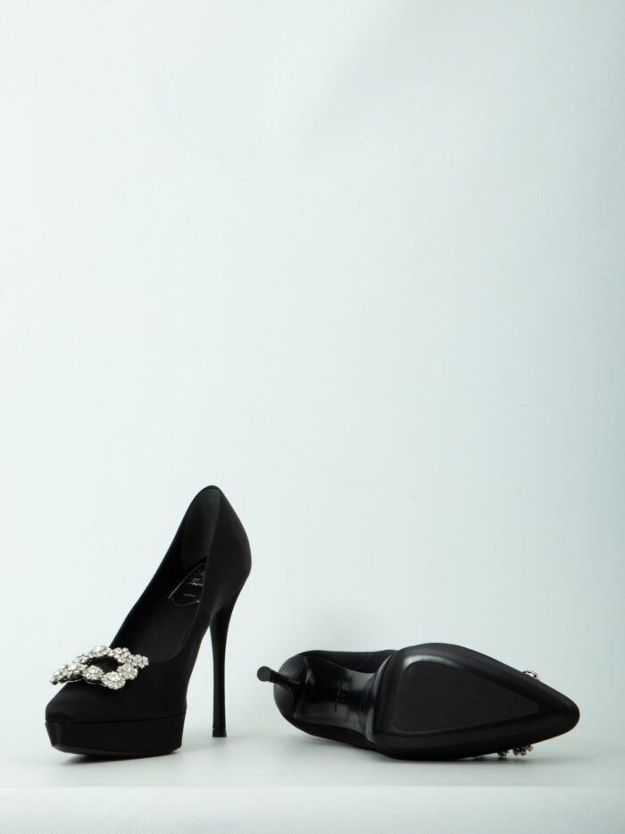 Roger Vivier Flower Strass 120 pumps