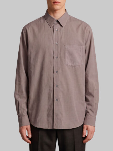 Maison Margiela Long-sleeved cotton shirt