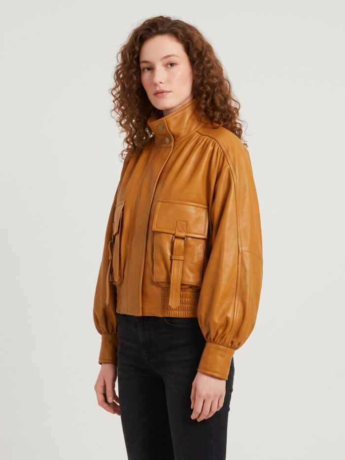 Zimmermann Valiant leather biker jacket