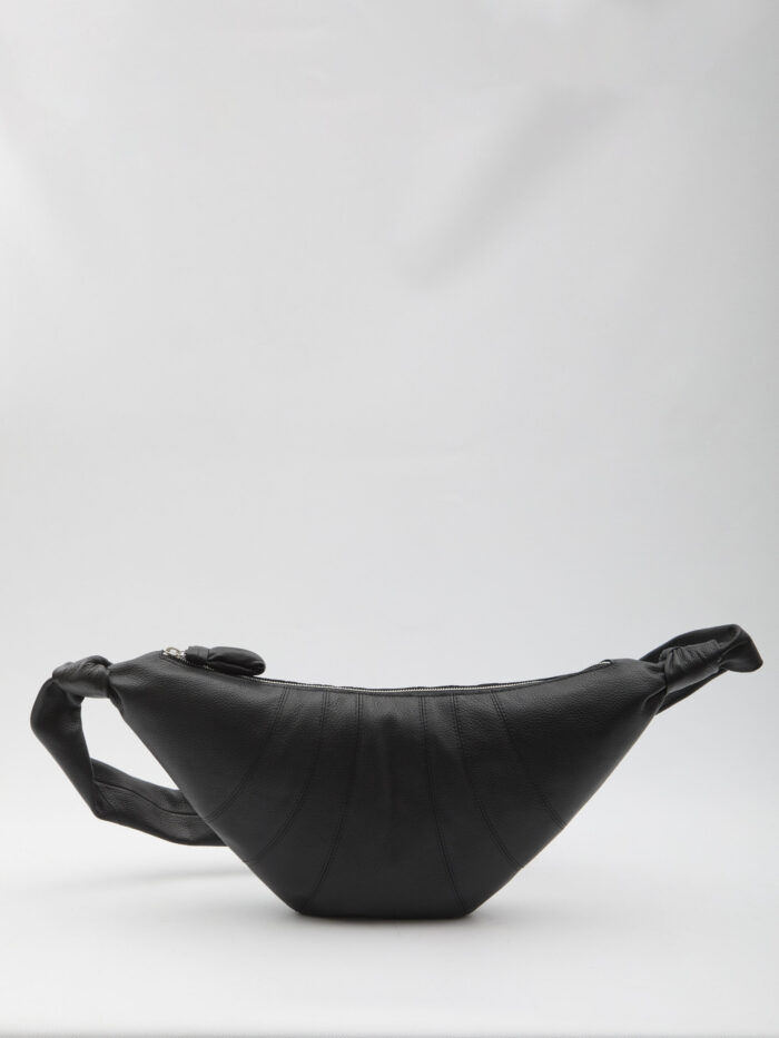 Lemaire Croissant black bag medium