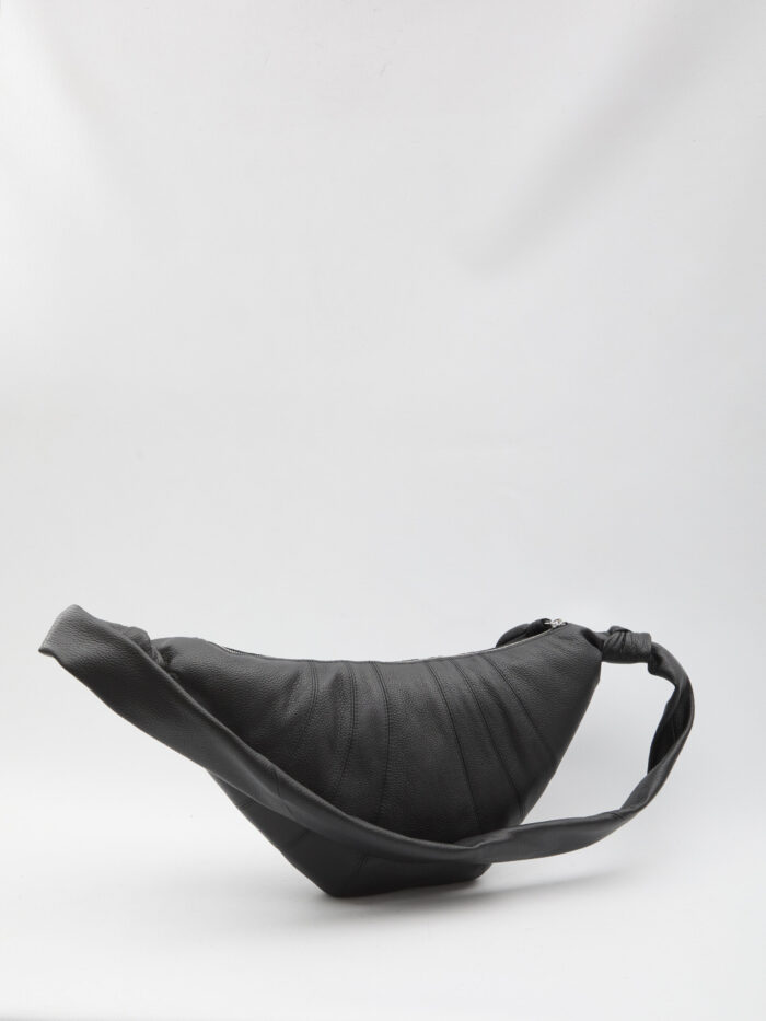 Lemaire Croissant black bag medium