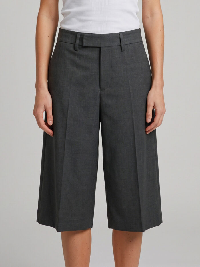 sutton new york anthracite stretch canvas bermuda shorts Sutton New York Anthracite stretch canvas bermuda shorts