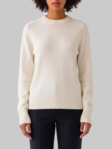 Loulou De Saison Ivory Baltra sweater
