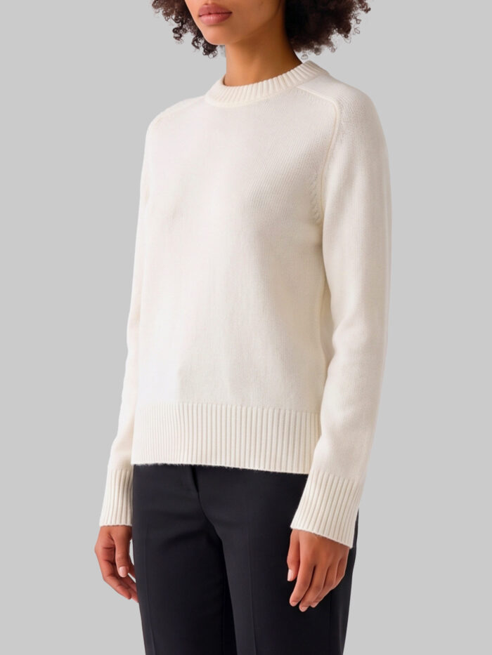 Loulou De Saison Ivory Baltra sweater