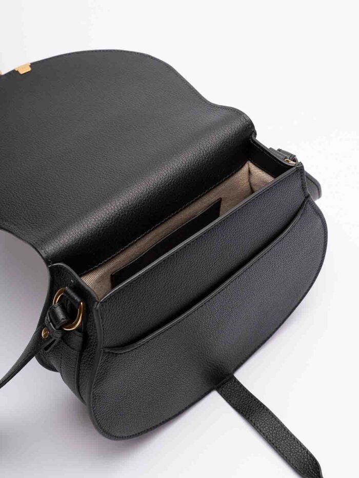 Chloe Marcie Saddle bag in grained leather