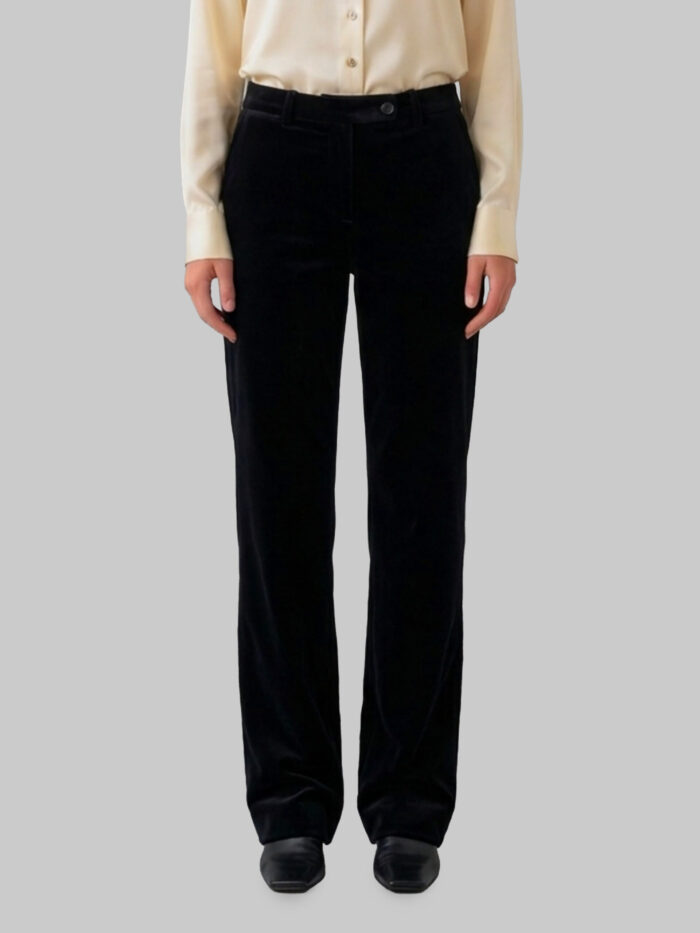 khaite hunter velvet pants Khaite Hunter velvet pants
