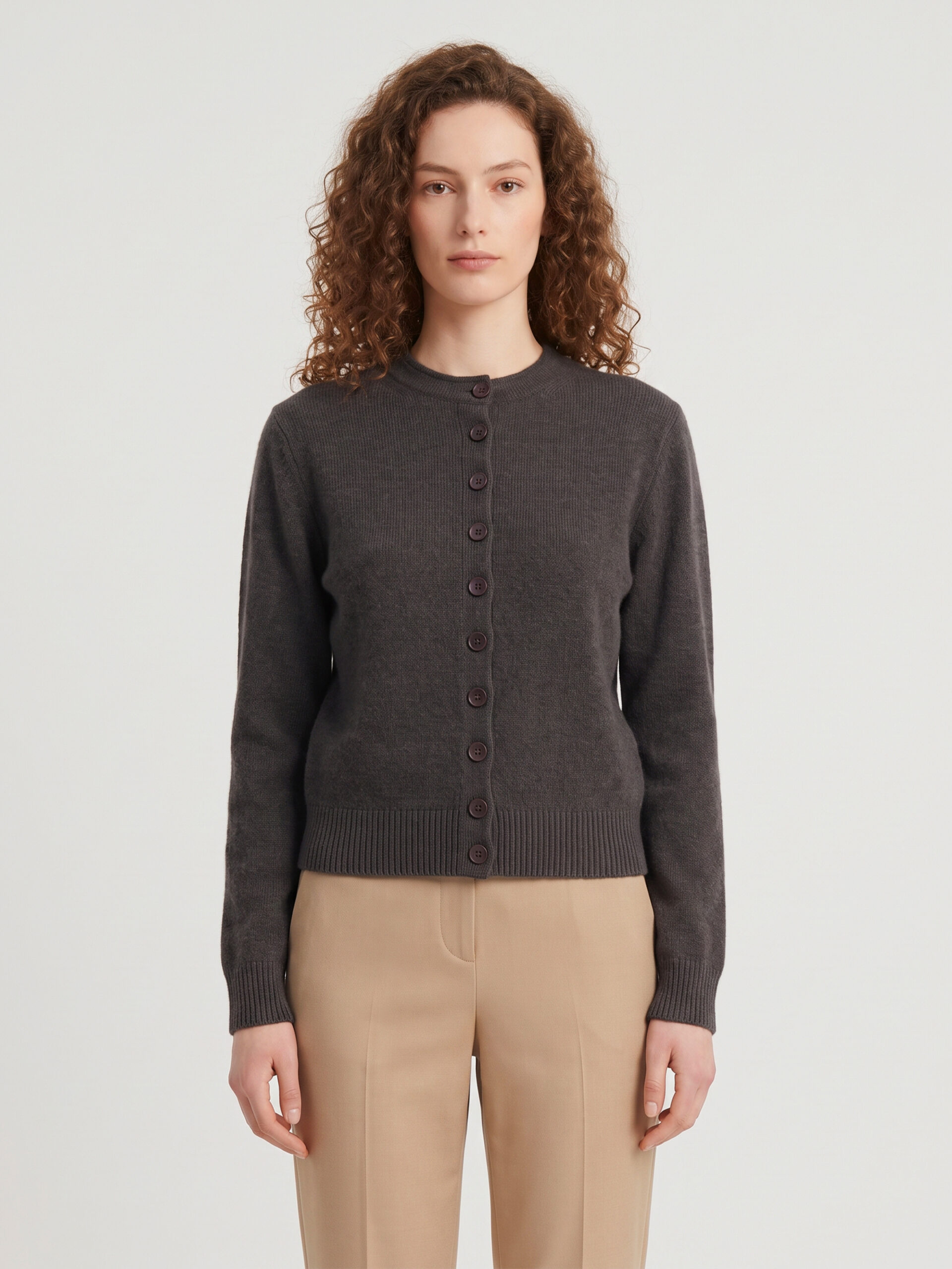 Lemaire Reversible cashmere sweater with buttons