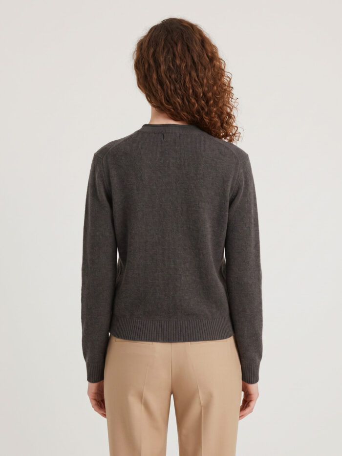 Lemaire Reversible cashmere sweater with buttons