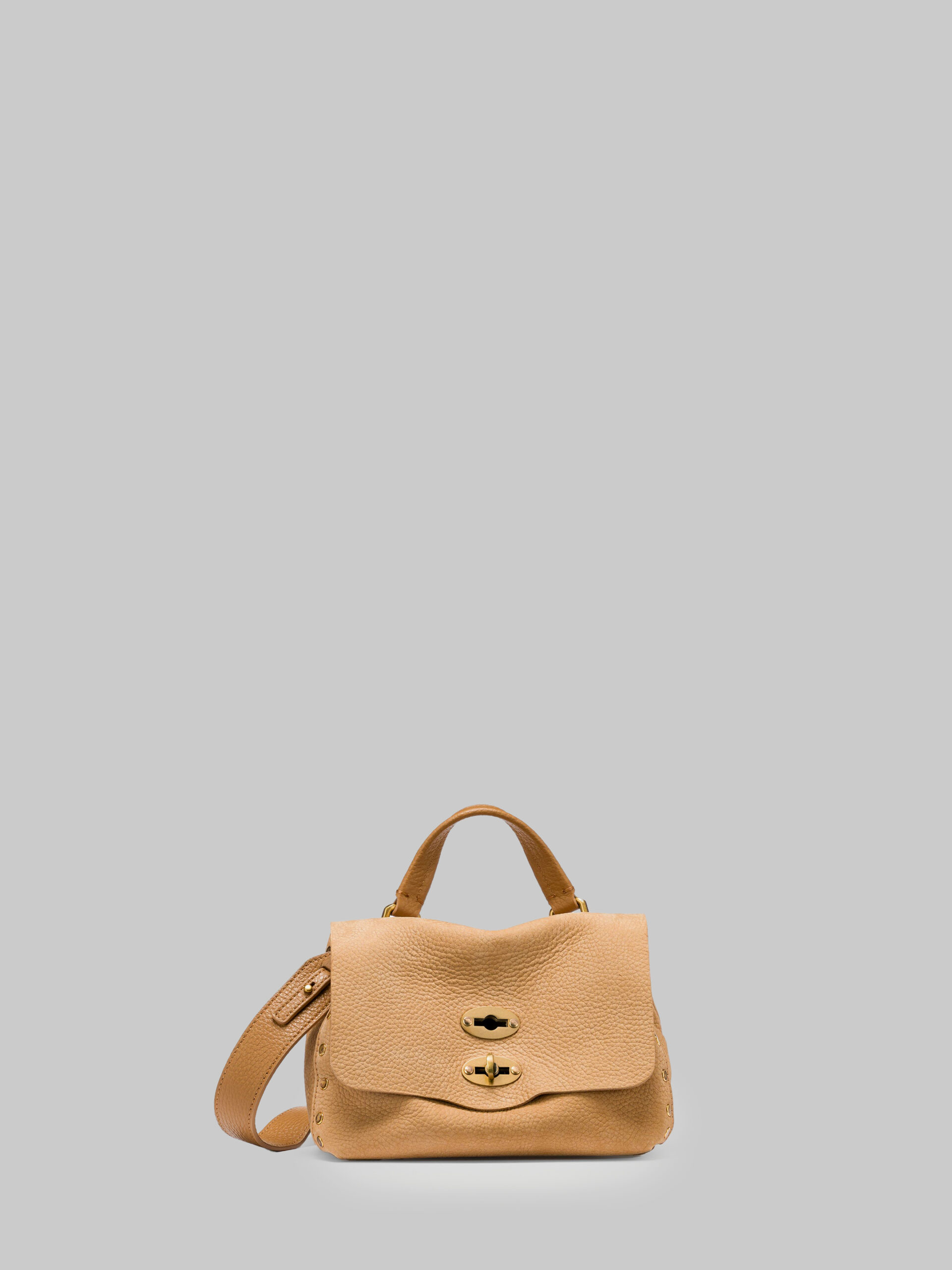 Zanellato Postina Baby Nabuk Jones bag in San Gimignano beige