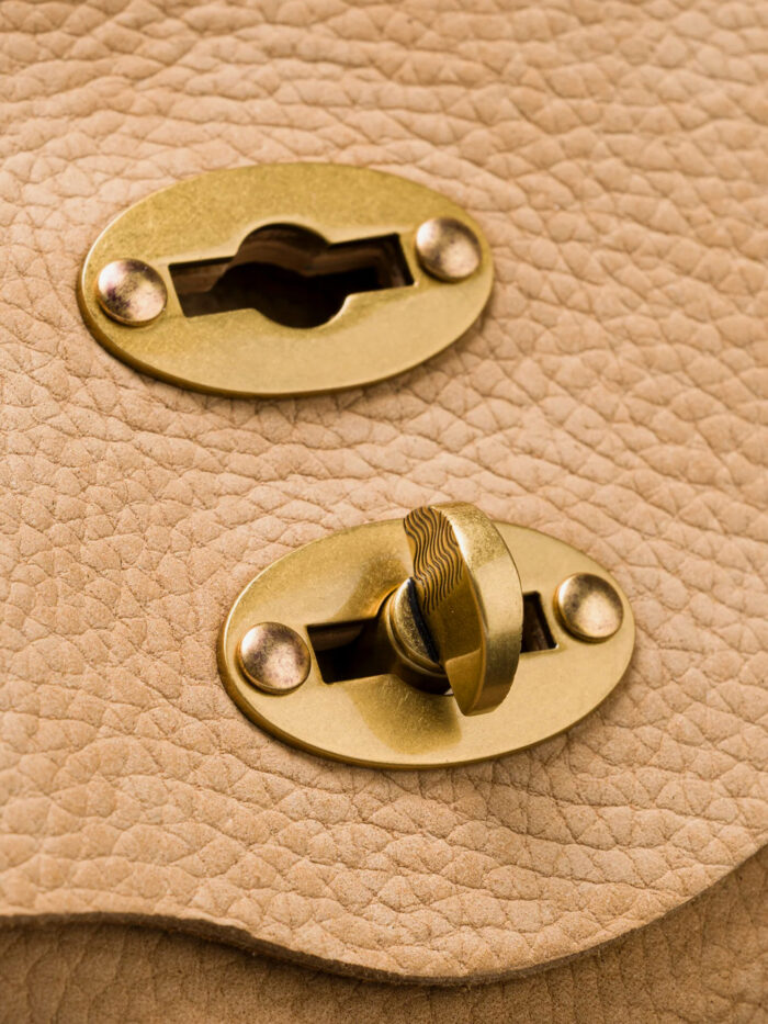 Zanellato Postina Baby Nabuk Jones bag in San Gimignano beige