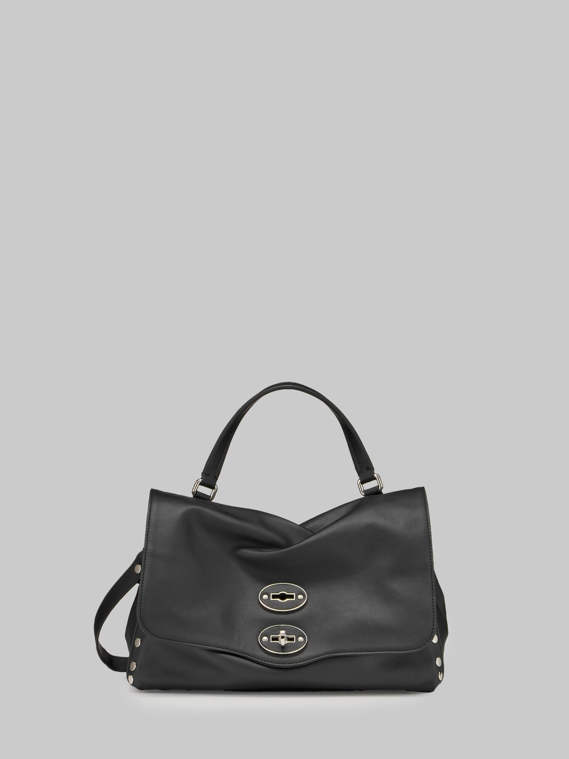 Zanellato Postina Saeta bag S Black Lavagna