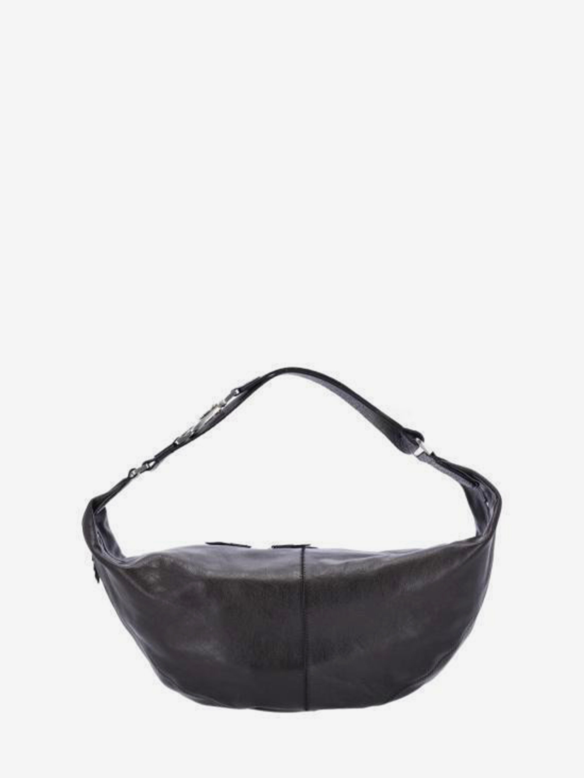 Lemaire Dark Chocolate Quiver Clip bag