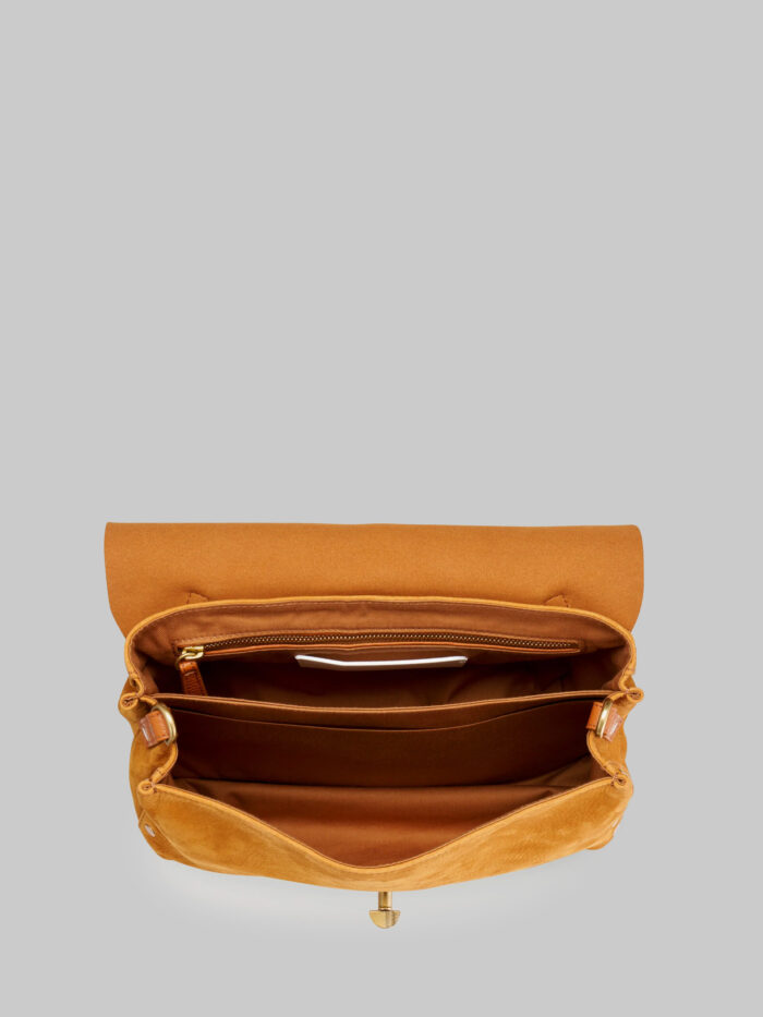 Zanellato Postina bag S Jones Nabuk in Brown Brandy