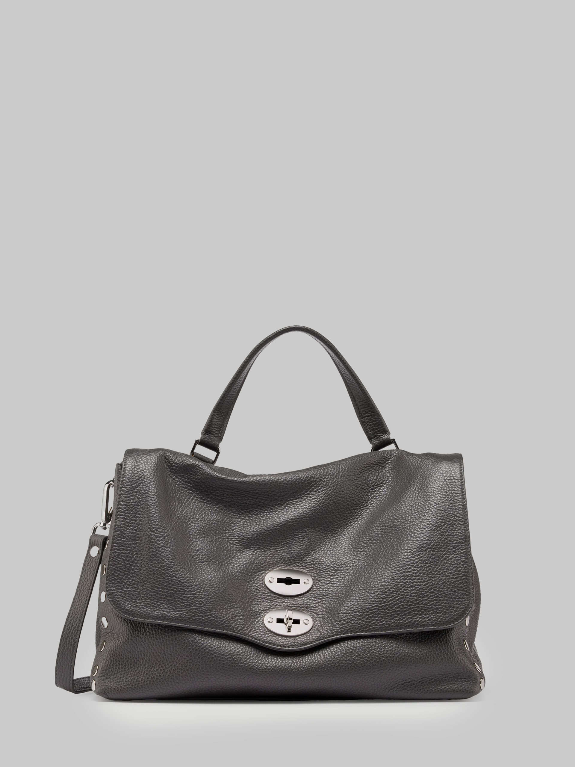 Zanellato Daily Postina bag M Grey Vulcano