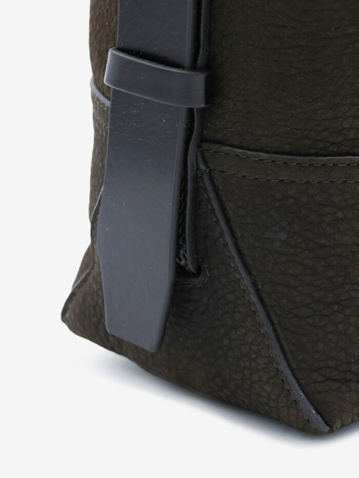 Lemaire Small ebony Belted tote bag
