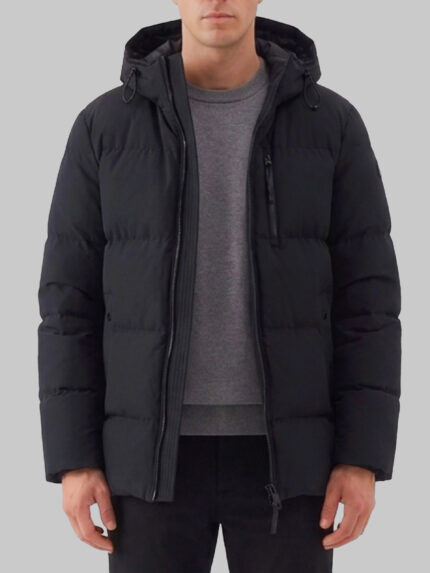Moose Knuckles Soho 3Q black down jacket
