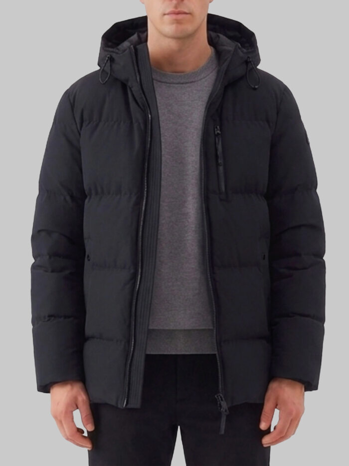 Moose Knuckles Soho 3Q black down jacket